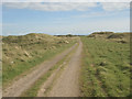 SS7881 : The Wales Coast Path at Kenfig Burrows by eswales