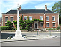 The war memorial by the Town Hall in Eye