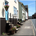 Terraced cottages in Magdalen Street, Eye