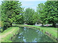 The New River north of Station Road, EN10