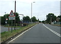 TL5787 : Approaching the level crossing on Station Road, Littleport by JThomas