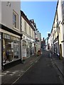 Looking from Mill Street into Allhalland Street