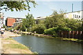 View of the Team Limited building on Fish Island from the Hertford Union Canal