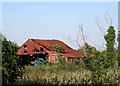 TM4261 : Derelict Barn, Knodishall by Des Blenkinsopp
