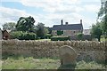 Walcot: The Manor House from the Churchyard