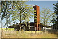 View of the London Olympics Energy Centre from the River Lea Navigation #5