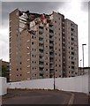 Demolition in progress, Ladderswood Way Estate, New Southgate