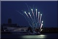 SJ3390 : Fireworks display, River Mersey by El Pollock