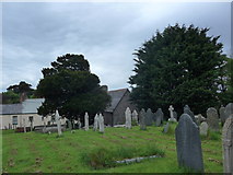 SS4728 : St. Peter, Westleigh: churchyard (vi) by Basher Eyre