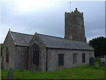SS4728 : St. Peter, Westleigh: churchyard (x) by Basher Eyre