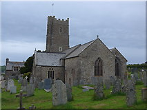 SS4728 : St. Peter, Westleigh: churchyard (xiv) by Basher Eyre
