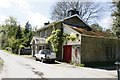 Cottages at Llanbadarn-y-garreg