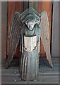 St Mary, Newport - Roof angel