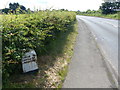 Milepost along the A51