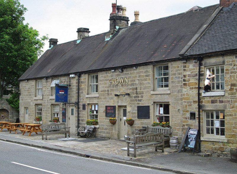 Higham - Crown Inn on Main Road © Dave Bevis :: Geograph Britain and ...