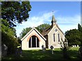 Western aspect of the church at Woodmansgreen