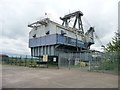 Walking dragline, from the south-east