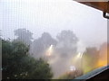 SZ0796 : Northbourne: balcony view during a big storm by Chris Downer