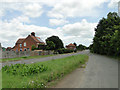 Houses on the A1151 at Smallburgh