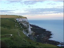 TR3442 : Langdon Bay, near Dover by Chris Whippet