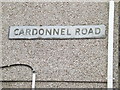 Cardonnel Road sign