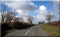 B3257 approaching Kerswell Cross