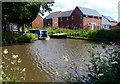 New housing along the Trent & Mersey Canal