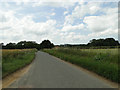 Clay Lane, Oxwick with Manor Farm in the distance