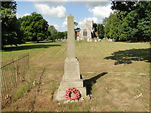 TF9519 : East Bilney War Memorial by Adrian S Pye