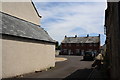 New houses behind what was the Boot Inn, North Allington