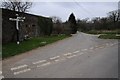 Road junction in Tosberry