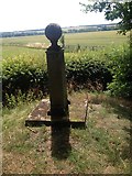 TL3753 : Obelisk at Church Farm by Dave Thompson