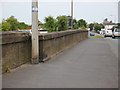 North parapet of the River Ancholme Bridge