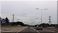 Power lines crossing M54