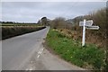 Road junction near Collingsdown