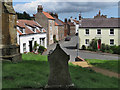 Kilham (E Yorks): East Street from the churchyard