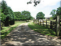 Driveway to Coney Weston House