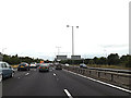 TQ0578 : M4 Motorway passing junction 4b by Geographer