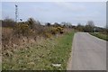 Country road on Thorne Moor