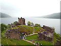 NH5328 : Urquhart Castle and Loch Ness by Malc McDonald