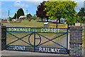 Commemorative gate at Sturminster Newton