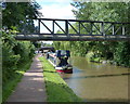 Pipebridge across the Trent & Mersey Canal