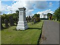 NS5572 : New Kilpatrick Cemetery by Lairich Rig