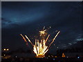 TL4558 : Firework display at The Big Weekend, Cambridge - No 3 by Richard Humphrey