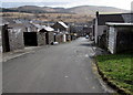 Steep descent to Caerau Road, Caerau