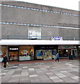 Tiger, Boots opticians and Starbucks Coffee in  Cwmbran Shopping Centre