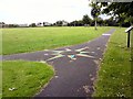 Compass points in Haughton Green Playing Fields