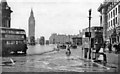 Last tram over Westminster Bridge, April 1951