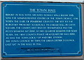 Town Hall blue plaque, Usk