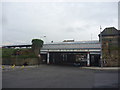 NZ4920 : Middlesbrough Townscape : Albert Bridge, Middlesbrough Station by Richard West